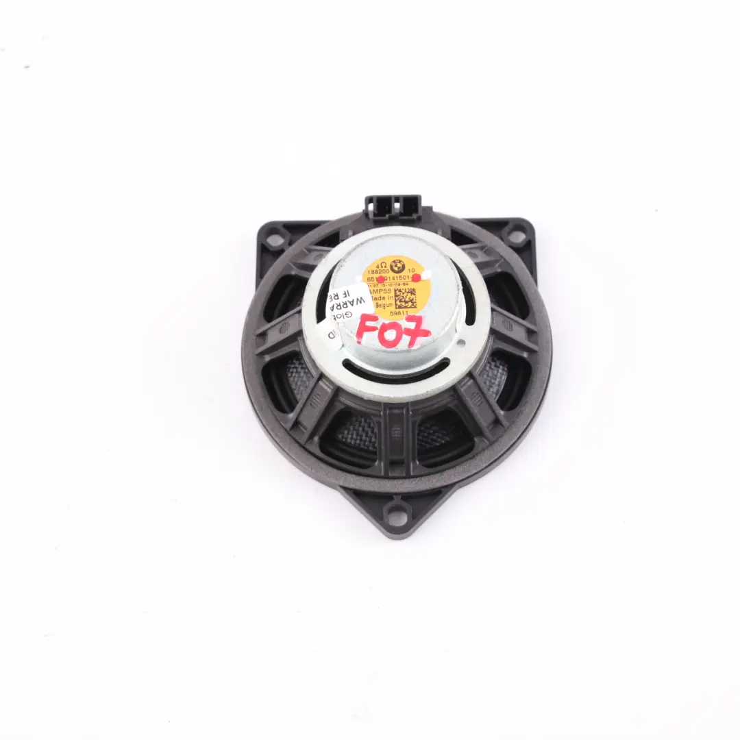 BMW F01 F07 Logic7 L7 Głośnik Hi-Fi Średnio Tonowy Drzwi - SKU 9141501 - Numer Części 9141501
