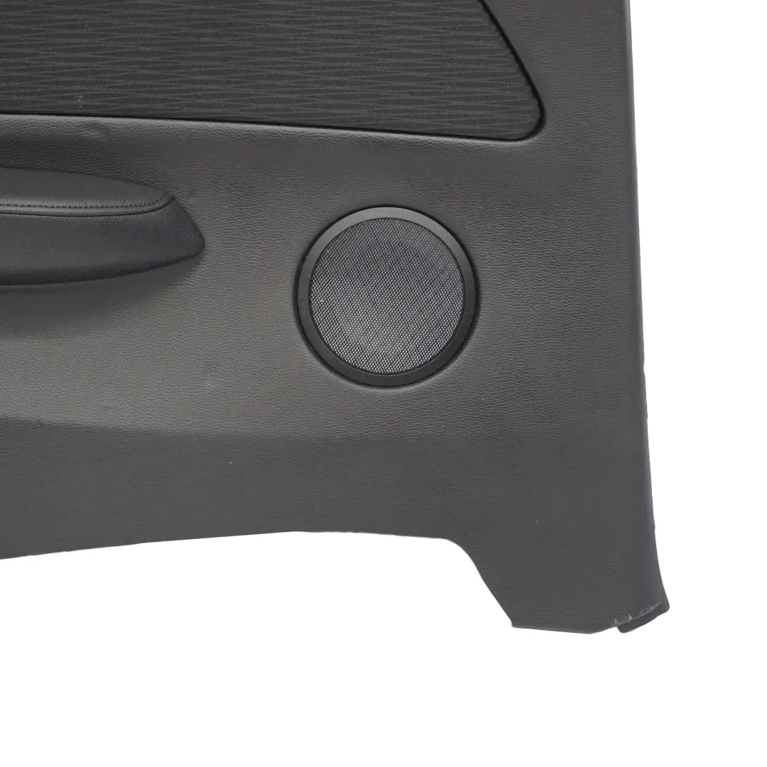 BMW 1 E88 Cabrio Door Card Rear Left N/S Trim Panel Cloth Elektra Anthracite - SKU 9141521 - Part number 9141521
