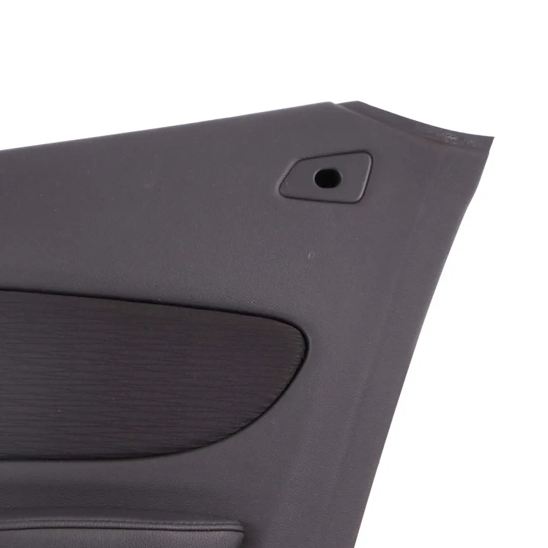 Right O/S Trim Panel Door Card Cloth Elektra Anthracite to BMW E88 Rear with Part number 9141522 BMW E88 Rear Right O/S Trim Panel Door Card Cloth Elektra Anthracite - SKU 9141522-1 - Part number 9141522