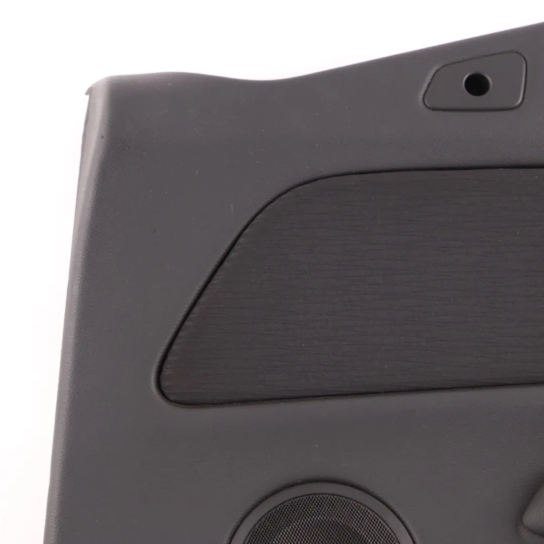 Right O/S Trim Panel Door Card Cloth Elektra Anthracite to BMW E88 Rear with Part number 9141522 BMW E88 Rear Right O/S Trim Panel Door Card Cloth Elektra Anthracite - SKU 9141522-1 - Part number 9141522