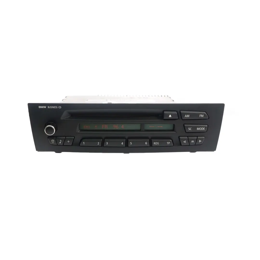 Radio BMW Business CD 6512 to BMW 1 3 Series E81 E87 E87N E90 E91 with Part number 9141682 BMW 1 3 Series E81 E87 E87N E90 E91 Radio BMW Business CD 6512 - SKU 9141682 - Part number 9141682