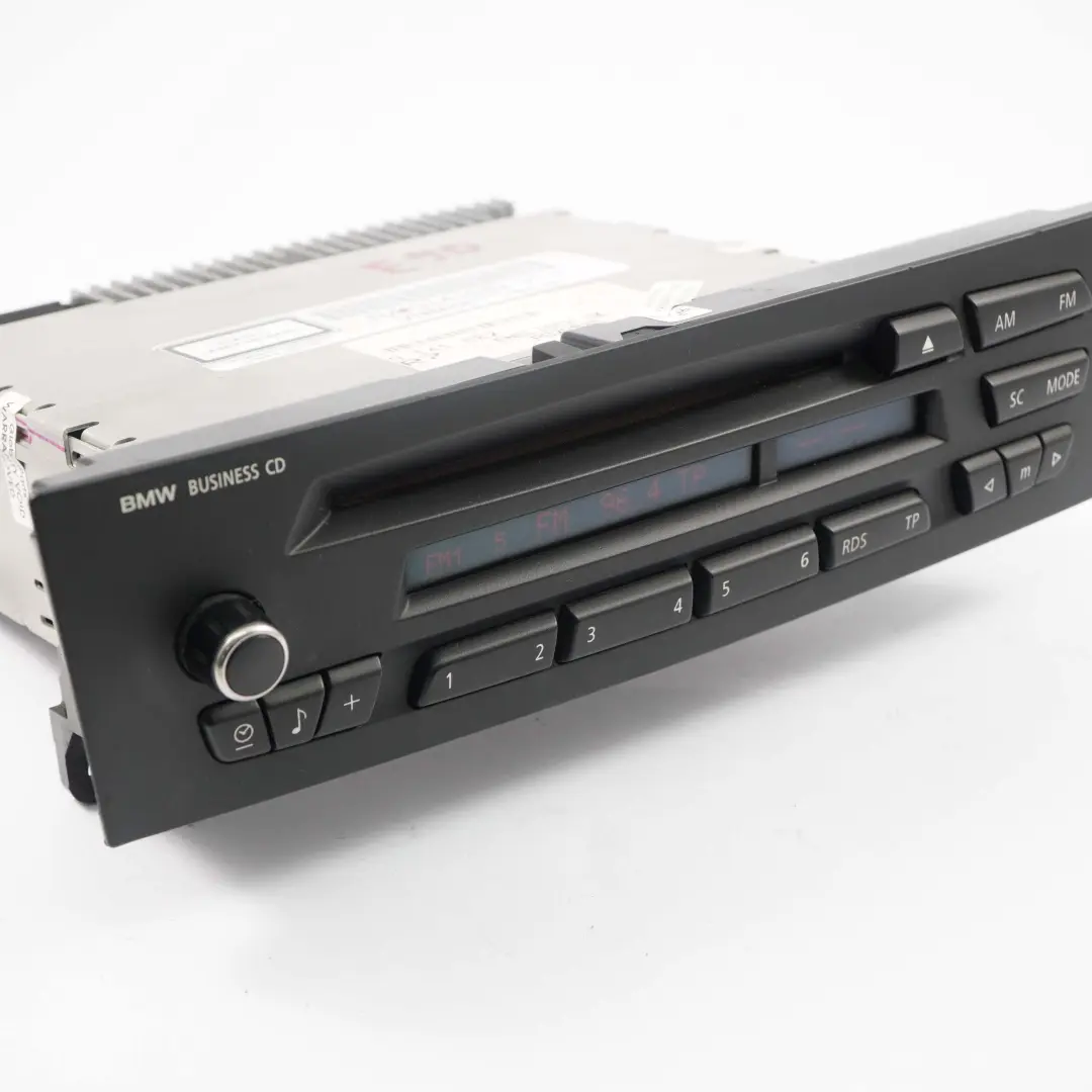 RadioBMW Business CD 6512 para BMW E81 E87 E87N E90 E91 con número de pieza 9141682 BMW E81 E87 E87N E90 E91 RadioBMW Business CD 6512 - SKU 9141682 - Número de pieza 9141682