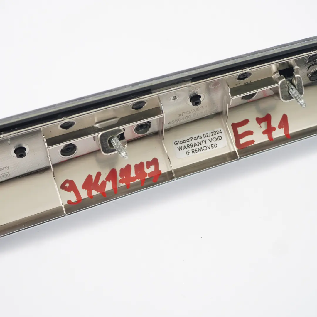 BMW X6 E71 Embellecedor Puerta Delantera Izquierda Tapa Decoración Negro - SKU 9141777 - Número de pieza 9141777