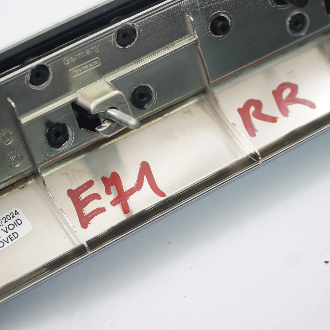 Türverkleidung hinten rechts Leiste Abdeckung Innenraum Dekor Schwarz für BMW X6 E71 mit Teilenummer 9141780 BMW X6 E71 Türverkleidung hinten rechts Leiste Abdeckung Innenraum Dekor Schwarz - SKU 9141780 - Teilenummer 9141780