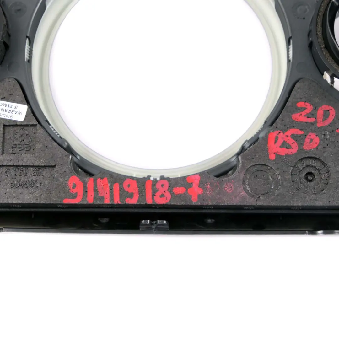 Dashboard Panel Trim Strip Cover Anthracite to Mini Cooper One R50 R53 with Part number 9141918 Mini Cooper One R50 R53 Dashboard Panel Trim Strip Cover Anthracite - SKU 9141918-7 - Part number 9141918