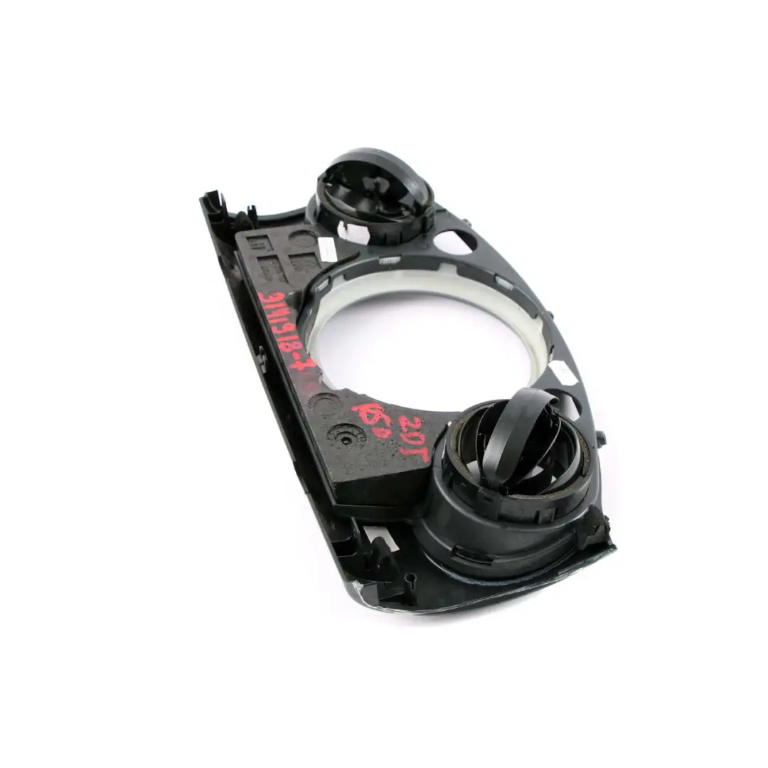 Dashboard Panel Trim Strip Cover Anthracite to Mini Cooper One R50 R53 with Part number 9141918 Mini Cooper One R50 R53 Dashboard Panel Trim Strip Cover Anthracite - SKU 9141918-7 - Part number 9141918