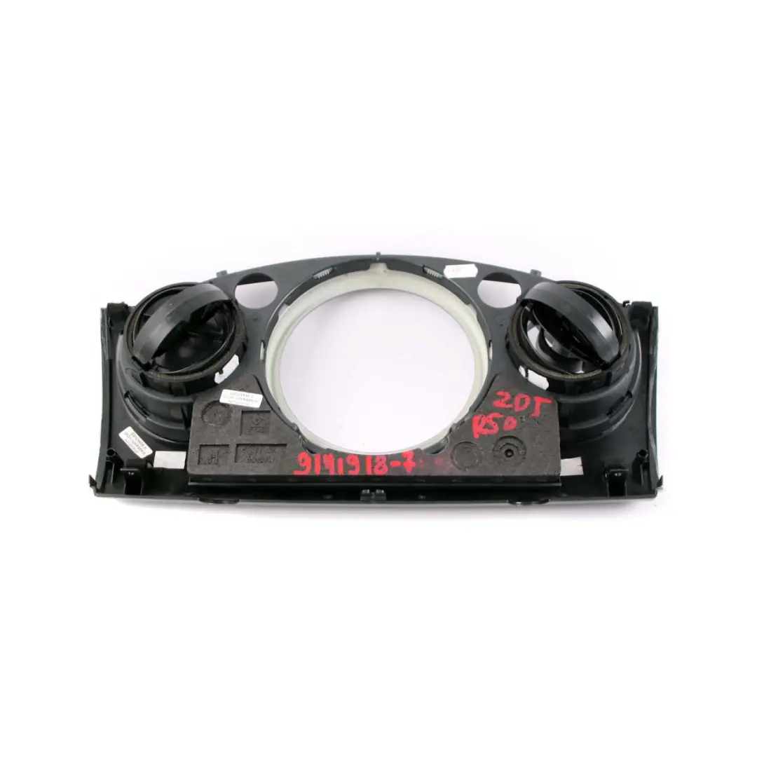 Mini Cooper One R50 R53 Dashboard Panel Trim Strip Cover Anthracite - SKU 9141918-7 - Part number 9141918