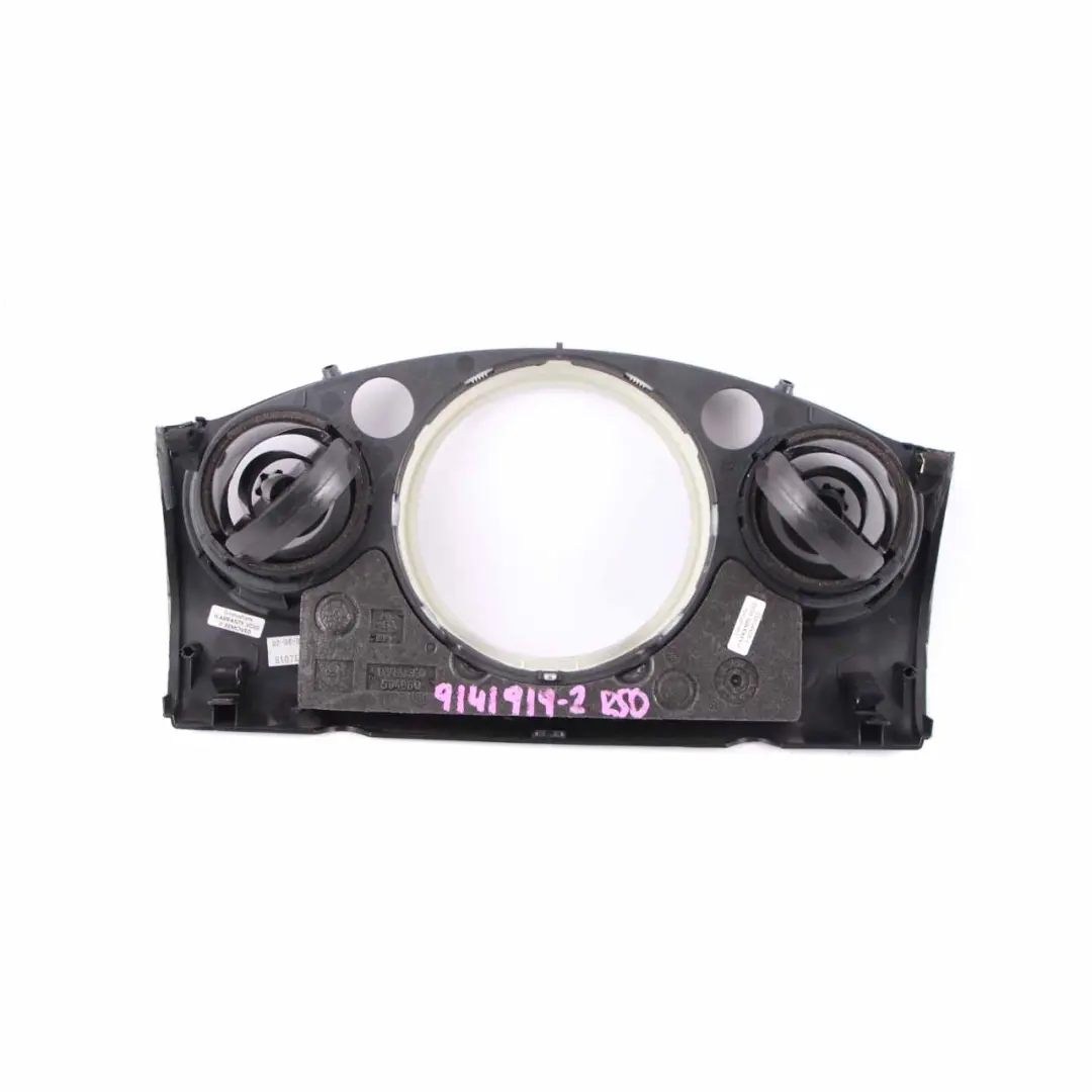 Mini Cooper 2 R50 R53 Dashboard Dash Panel Trim Strip Cover Silver - SKU 9141919-2 - Part number 9141919