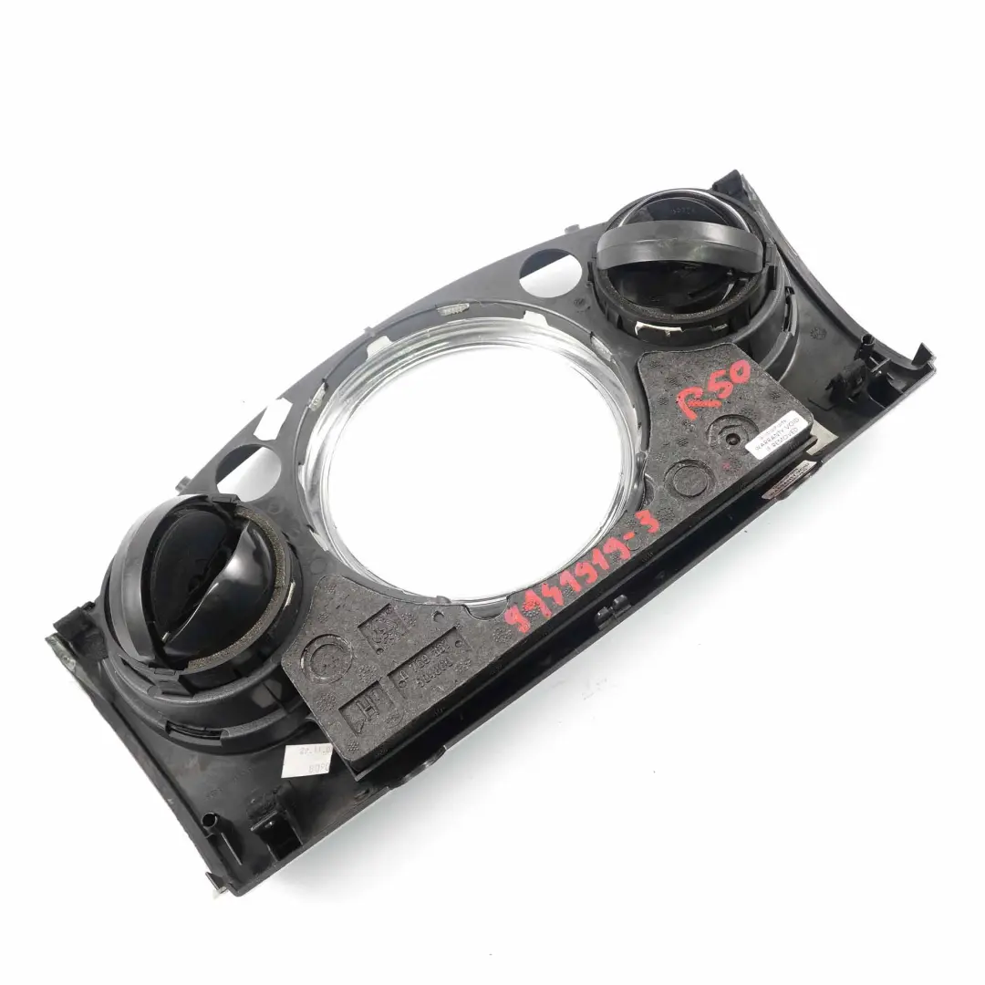  Salpicadero Cocer Mini Cooper R50 R53 3 Dash Panel Trim Strip Plata - SKU 9141919-3 - Número de pieza 9141919