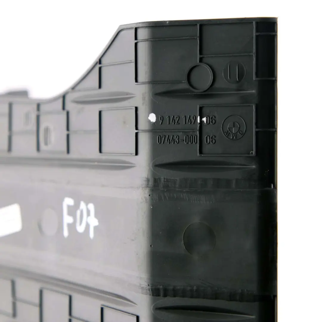 Floor Mat Front Centre Console Storage Tray Insert to BMW F07 GT with Part number 9142149 BMW F07 GT Floor Mat Front Centre Console Storage Tray Insert - SKU 9142149 - Part number 9142149