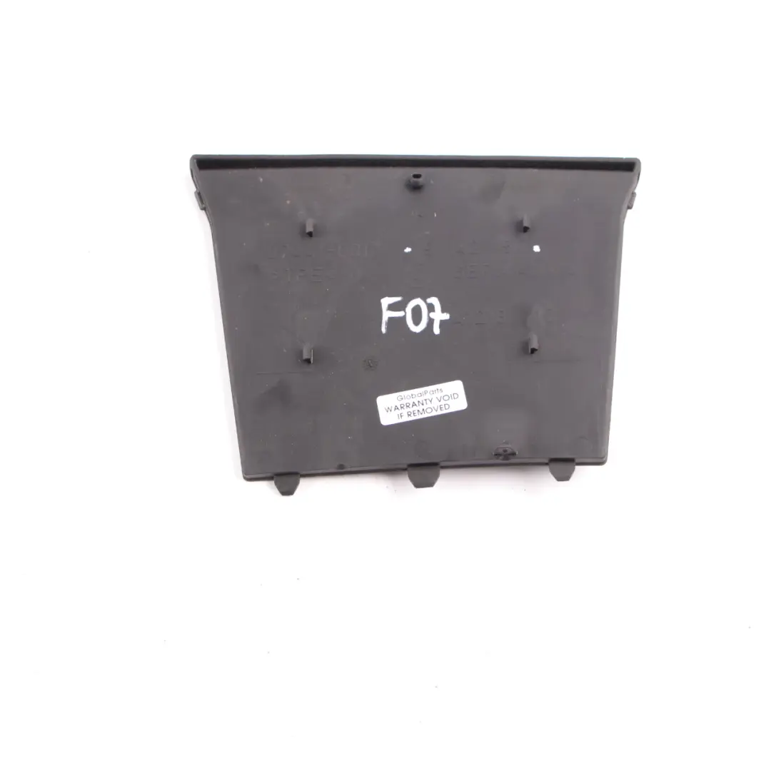 Console Centrale Arrière Panneau Rangement Mat Insert pour BMW F07 GT à propos du numéro de pièce 9142157 BMW F07 GT Console Centrale Arrière Panneau Rangement Mat Insert - SKU 9142157 - Numéro de pièce 9142157