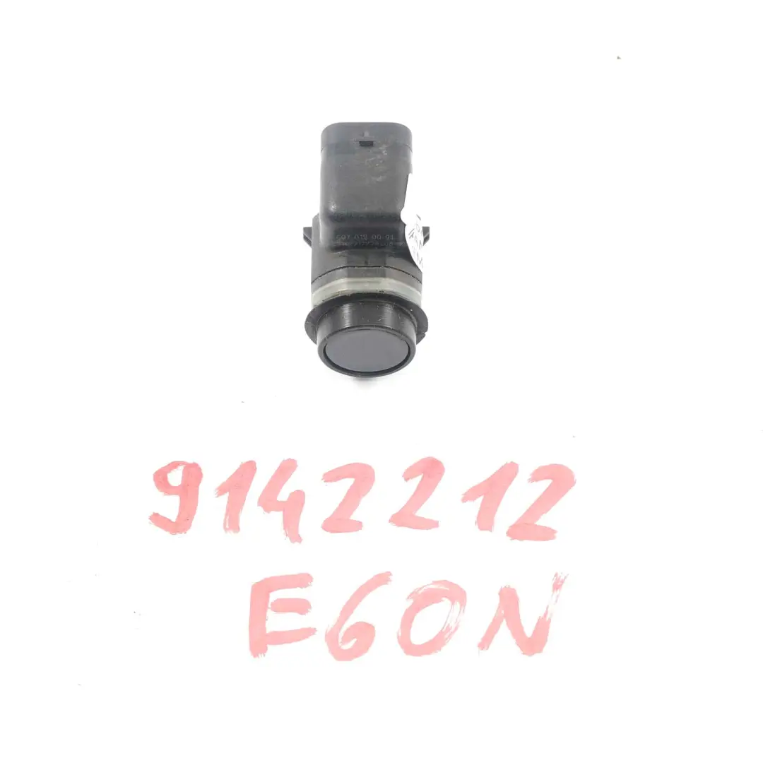 BMW E60 E61 E63 LCI Delantero Trasero PDC Sensor Ultrasonico Zafiro Negro - SKU 9142212 - Número de pieza 9142212