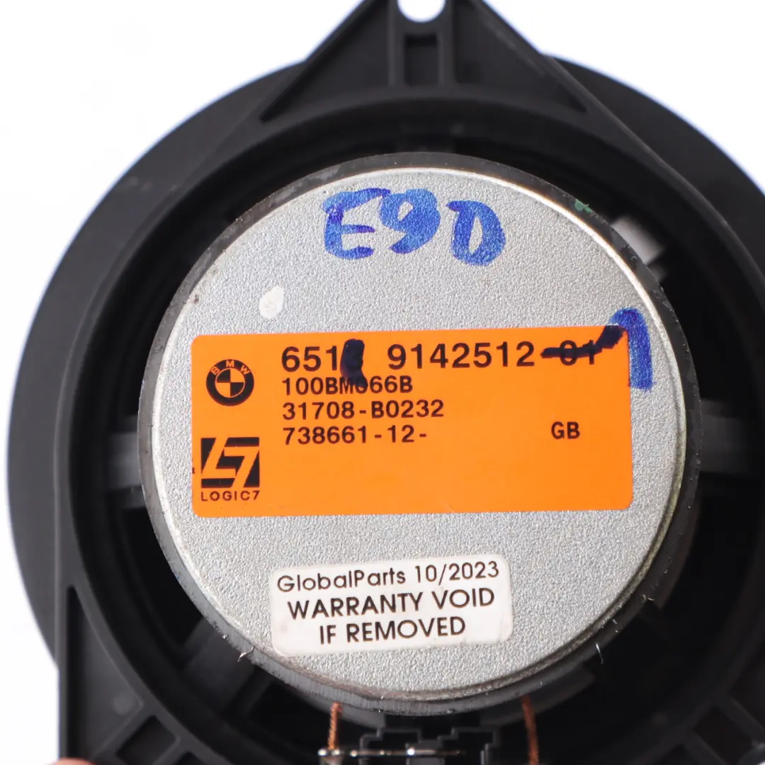 Altoparlante Altoparlante HiFi BMW E87 E90 Logic7 L7 Scheda Porta Anteriore per con numero di parte 9142512 Altoparlante Altoparlante HiFi BMW E87 E90 Logic7 L7 Scheda Porta Anteriore - SKU 9142512-1 - Numero di parte 9142512