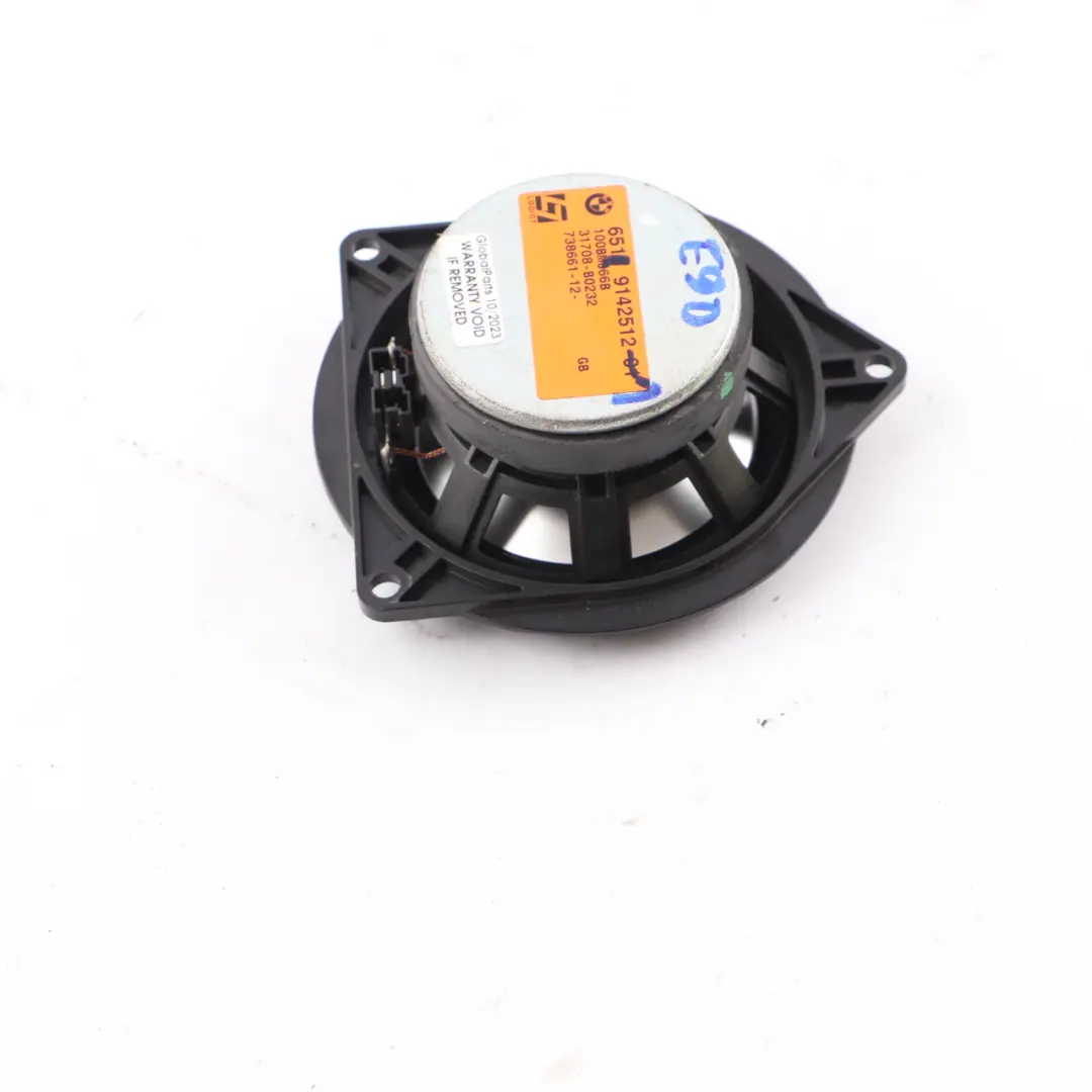 Loudspeaker HiFi Speaker BMW E87 E90 Logic7 L7 Front Door Card Mid-Range Audio to with Part number 9142512 Loudspeaker HiFi Speaker BMW E87 E90 Logic7 L7 Front Door Card Mid-Range Audio - SKU 9142512-1 - Part number 9142512