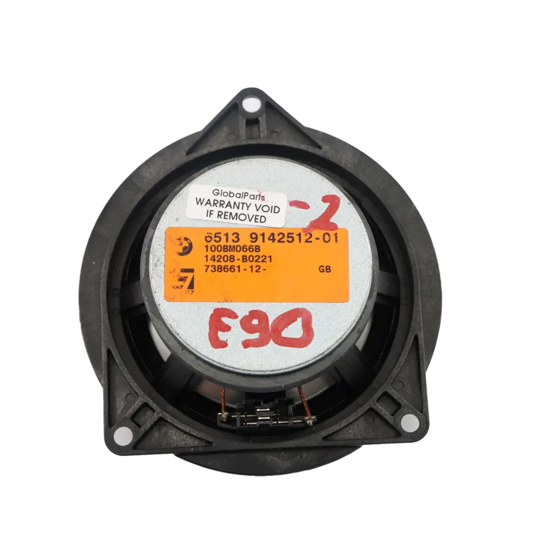  Altoparlante Altoparlante HiFi BMW E87 E90 Logic7 L7 Scheda Porta Anteriore - SKU 9142512-2 - Numero di parte 9142512