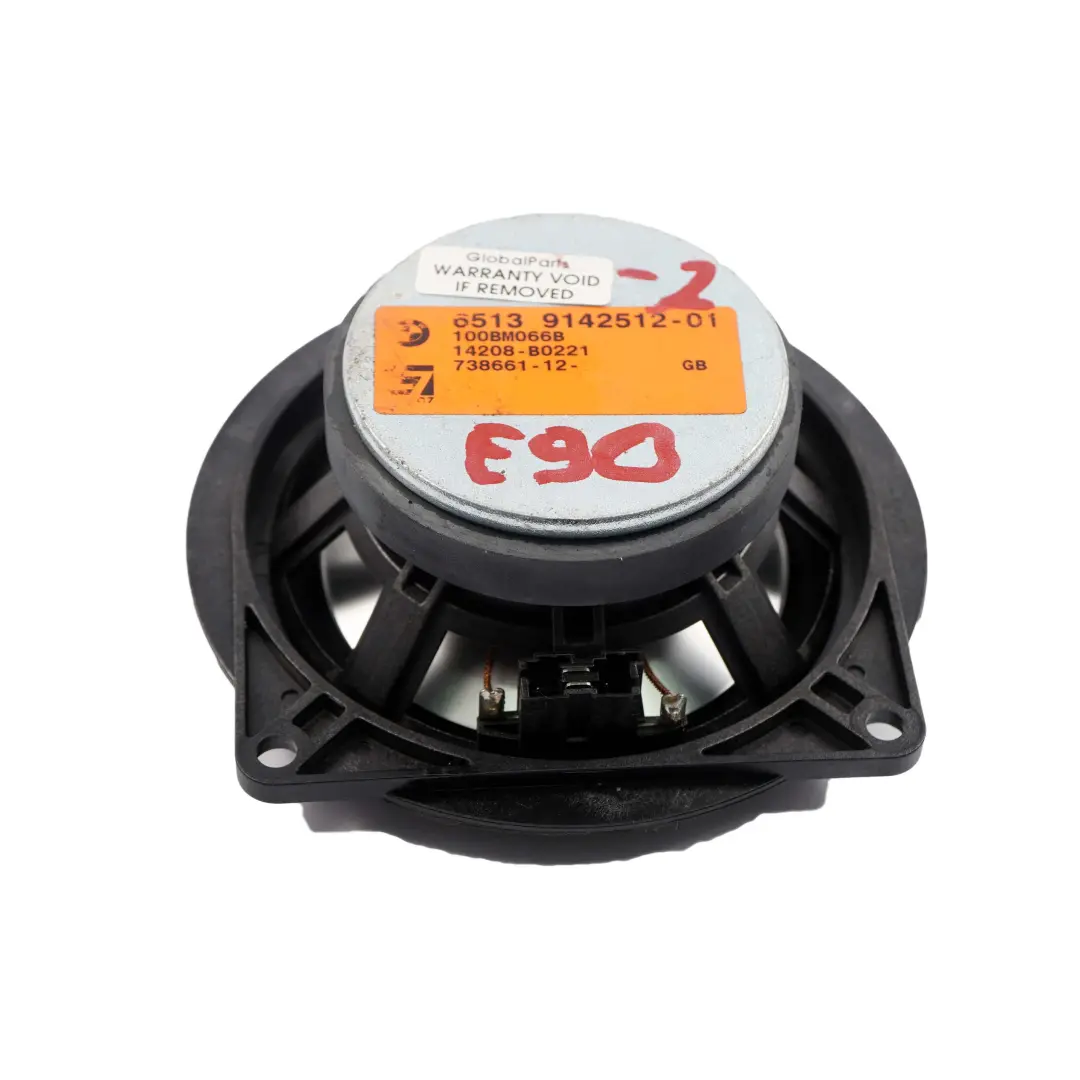  Altoparlante Altoparlante HiFi BMW E87 E90 Logic7 L7 Scheda Porta Anteriore - SKU 9142512-2 - Numero di parte 9142512
