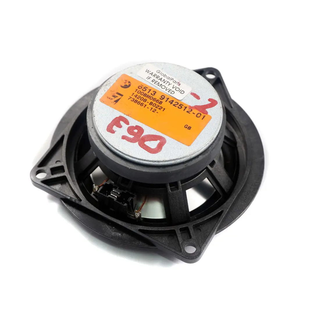 Altoparlante Altoparlante HiFi BMW E87 E90 Logic7 L7 Scheda Porta Anteriore - SKU 9142512-2 - Numero di parte 9142512