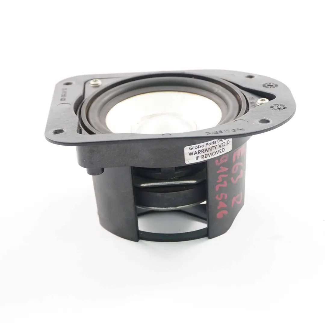 BMW E63 HiFi Logic7 Lautsprecher Hinten Rechts L7 Audio Lautsprecher - SKU 9142516 - Teilenummer 9142516