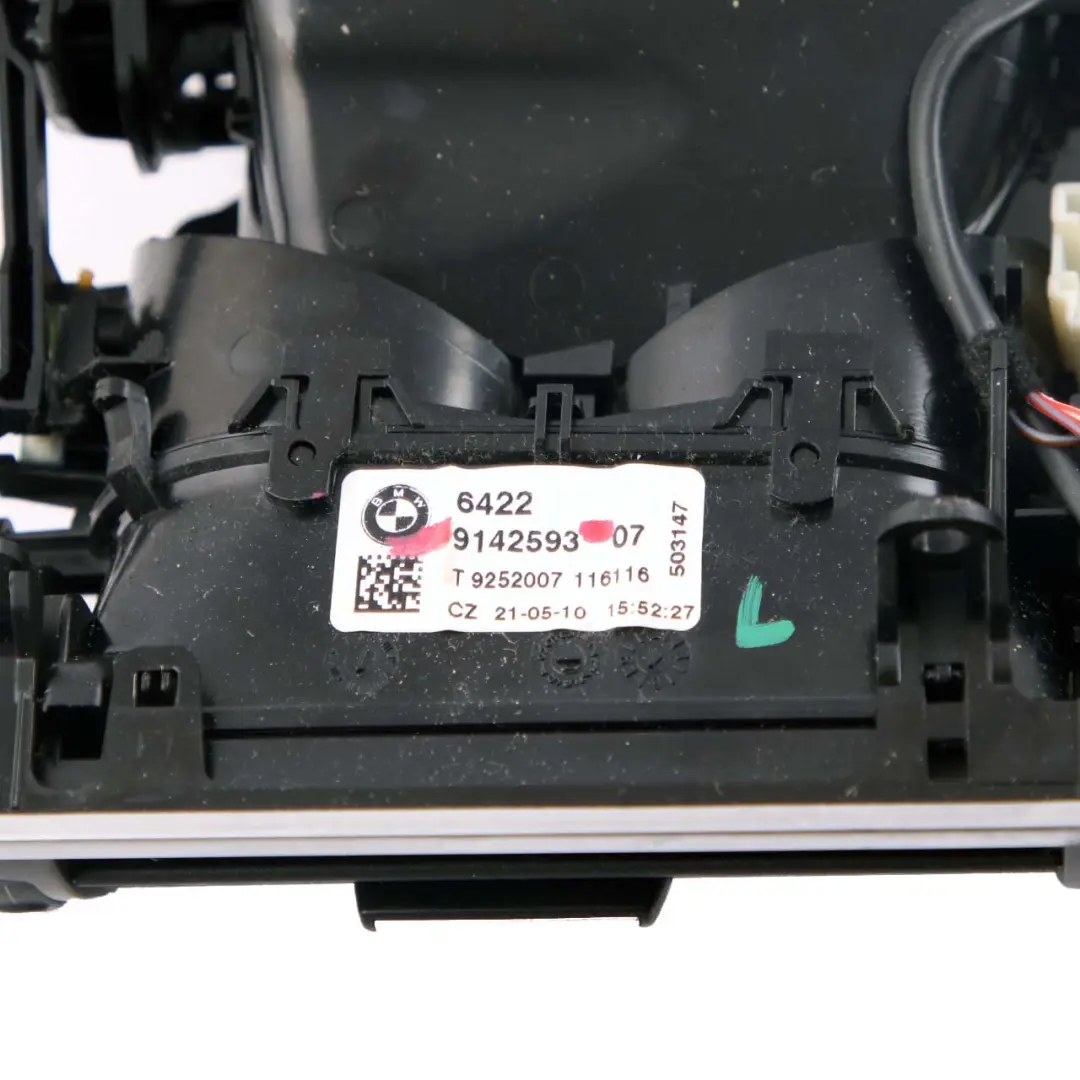 Dashboard Dash Panel Centre Console Fresh Air Vent Grille to BMW F07 GT with Part number 9142593 BMW F07 GT Dashboard Dash Panel Centre Console Fresh Air Vent Grille - SKU RHD-9142593 - Part number 9142593