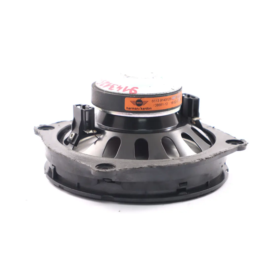 Hecklautsprecher Harman Kardon für MINI Cabrio R52 mit Teilenummer 9143125 MINI Cabrio R52 Hecklautsprecher Harman Kardon - SKU 9143125-1 - Teilenummer 9143125