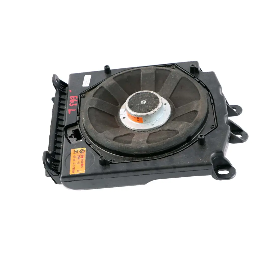 BMW E60 E61 Links Zentralbass Hifi-System Professional Logic 7 L7 - SKU 9143133 - Teilenummer 9143135