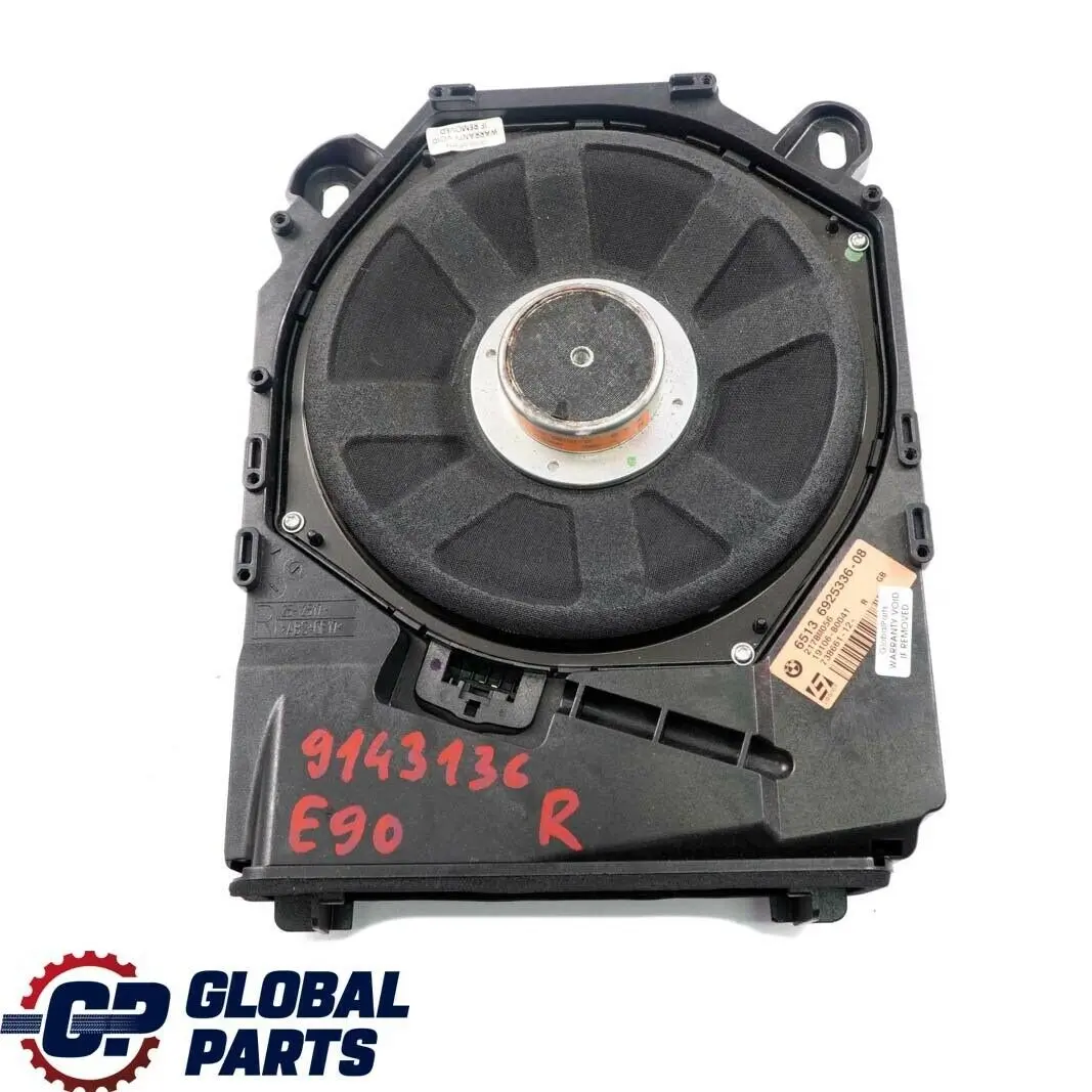 *BMW 3 Reihe E87 E90 Zentralbass Rechts TOP-HIFI-SYSTEM L7 Logic 7 Professional  - SKU 9143136 - Teilenummer 9143136