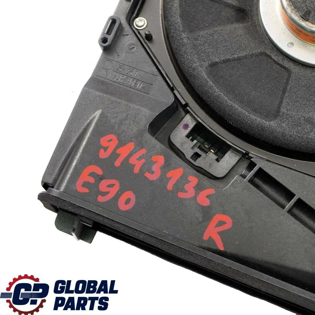 *BMW 3 Reihe E87 E90 Zentralbass Rechts TOP-HIFI-SYSTEM L7 Logic 7 Professional  - SKU 9143136 - Teilenummer 9143136