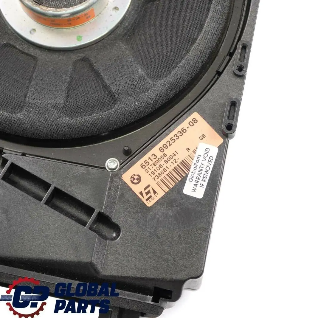*BMW 3 Reihe E87 E90 Zentralbass Rechts TOP-HIFI-SYSTEM L7 Logic 7 Professional  - SKU 9143136 - Teilenummer 9143136