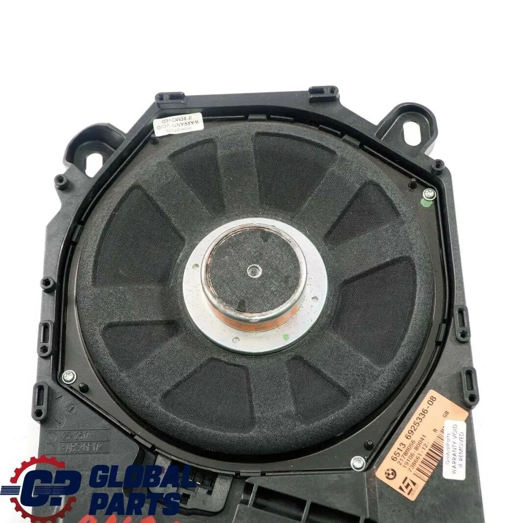 Lautsprecher Central Bass HiFi-System Professional L7 Logic 7 Rechts für BMW E87 E90 mit Teilenummer 9143136 BMW E87 E90 Lautsprecher Central Bass HiFi-System Professional L7 Logic 7 Rechts - SKU 9143136 - Teilenummer 9143136