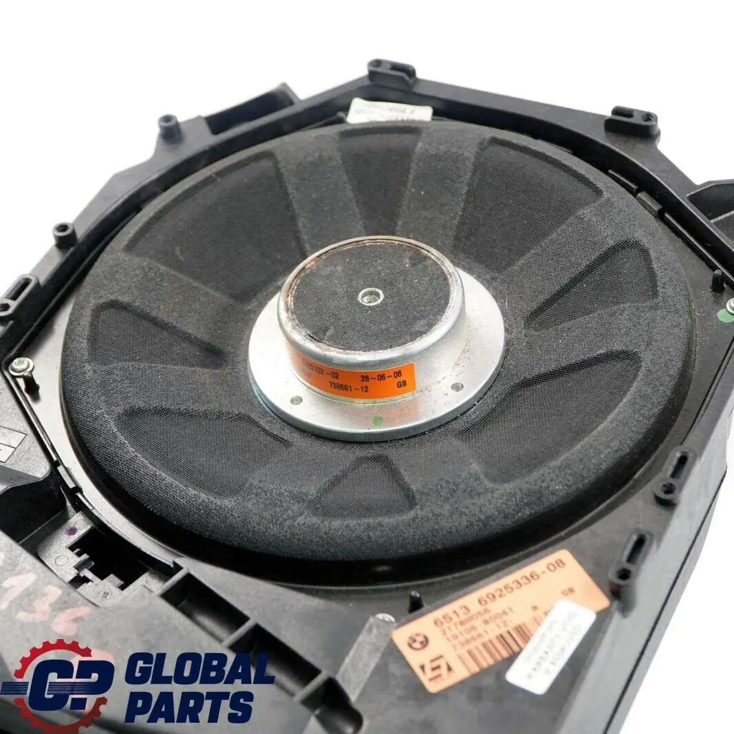 *BMW 3 Reihe E87 E90 Zentralbass Rechts TOP-HIFI-SYSTEM L7 Logic 7 Professional  - SKU 9143136 - Teilenummer 9143136