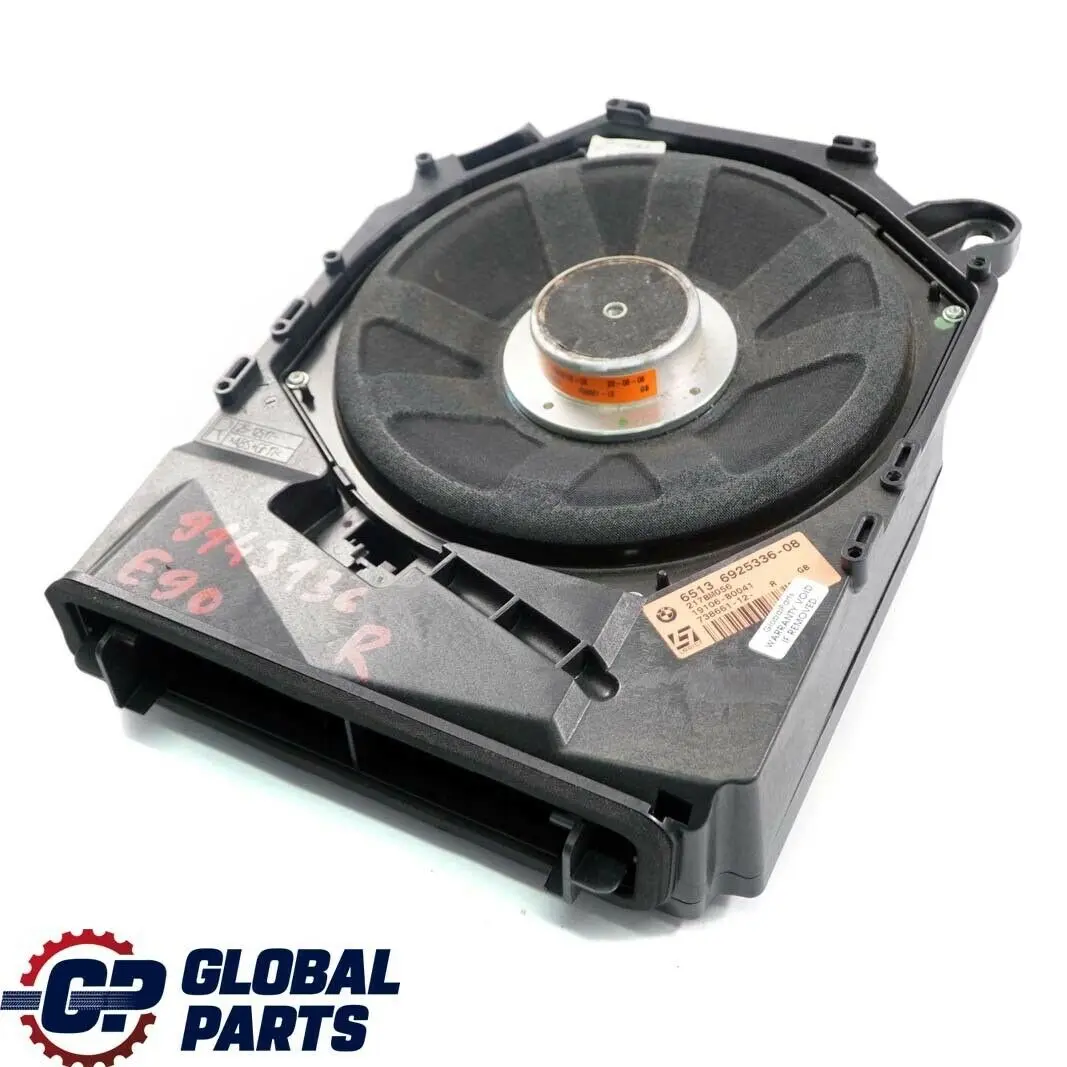 BMW E87 E90 Altoparlante Centrale Bass HiFi System Professional L7 Logic7 Destro - SKU 9143136 - Numero di parte 9143136