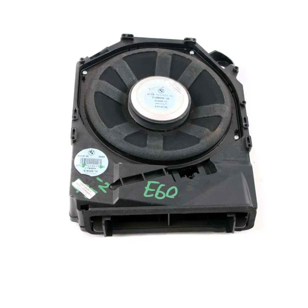 BMW E81 E82 E87 E88 E90 E91 E92 2 Central Bass HiFi System Left N/S - SKU 9143143-2 - Part number 9143143