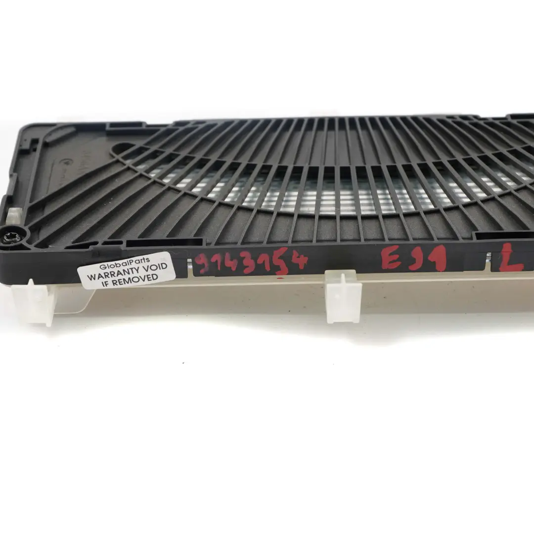 Loudspeaker Audio Speaker Left N/S Dashboard HiFi Logic7 to BMW E91 Touring with Part number 9143154 BMW E91 Touring Loudspeaker Audio Speaker Left N/S Dashboard HiFi Logic7 - SKU 9143154 - Part number 9143154