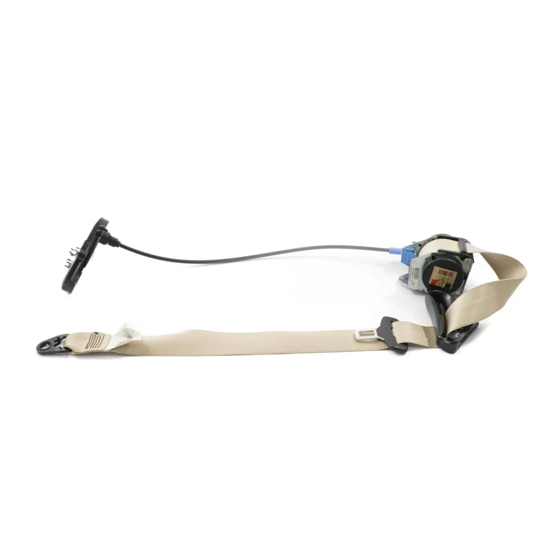 BMW E64 LCI Sicherheitsgurt Oberer Sicherheitsgurt vorne links Creme Beige - SKU 9143253 - Teilenummer 9143253