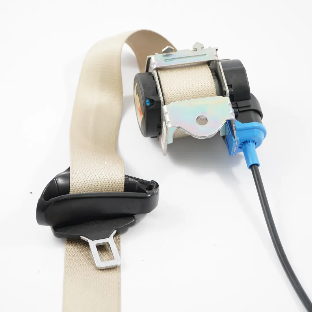 Ceinture de sécurité supérieure avant gauche Cream Beige pour BMW E64 LCI à propos du numéro de pièce 9143253 BMW E64 LCI Ceinture de sécurité supérieure avant gauche Cream Beige - SKU 9143253 - Numéro de pièce 9143253