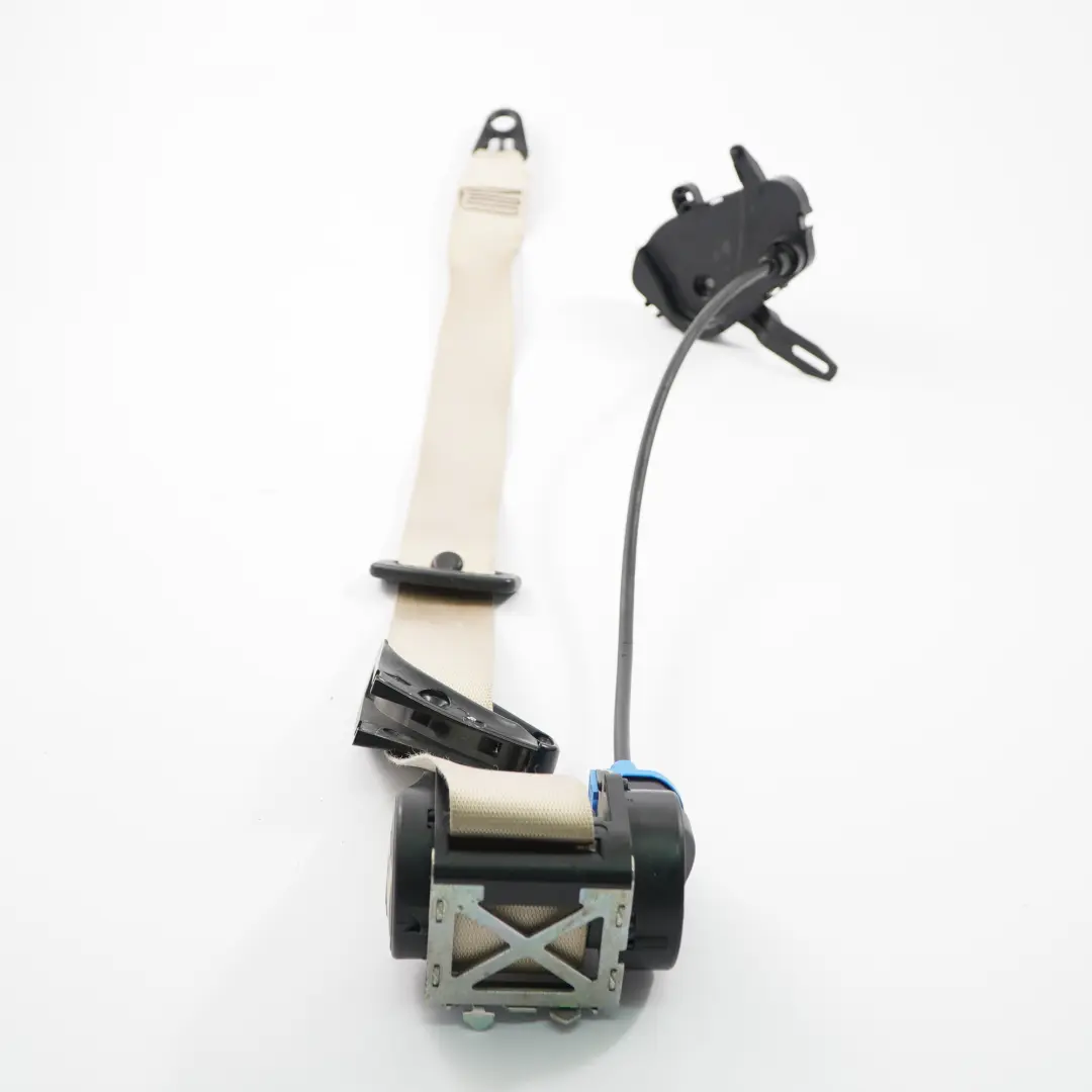 Cinturón seguridad superior Cinturón delantero izquierdo Crema Beige para BMW E64 LCI con número de pieza 9143253 BMW E64 LCI Cinturón seguridad superior Cinturón delantero izquierdo Crema Beige - SKU 9143253 - Número de pieza 9143253