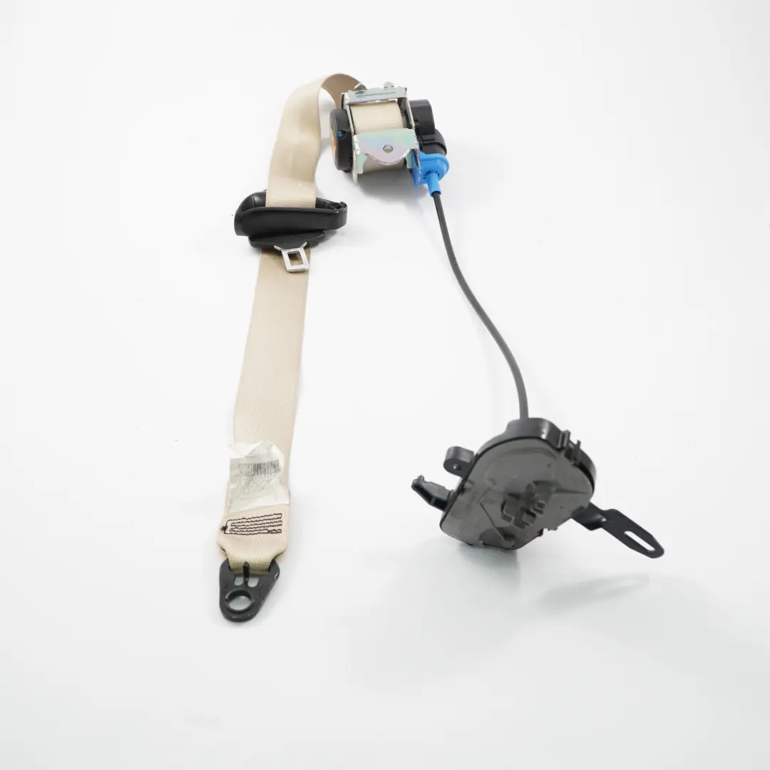 Ceinture de sécurité supérieure avant gauche Cream Beige pour BMW E64 LCI à propos du numéro de pièce 9143253 BMW E64 LCI Ceinture de sécurité supérieure avant gauche Cream Beige - SKU 9143253 - Numéro de pièce 9143253