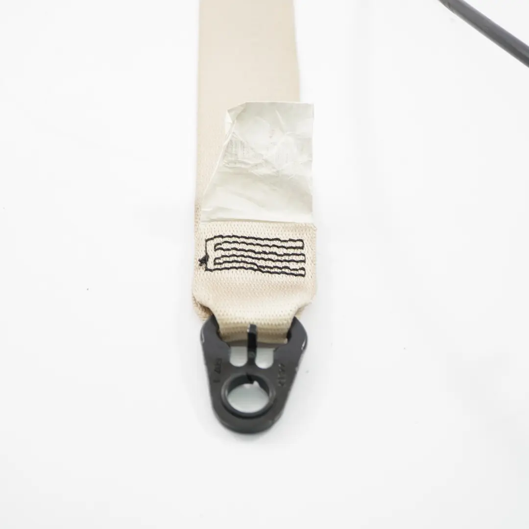 Belt Upper Safety Seatbelt Front Right O/S Cream Beige to BMW E64 LCI Seat with Part number 9143254 BMW E64 LCI Seat Belt Upper Safety Seatbelt Front Right O/S Cream Beige - SKU 9143254 - Part number 9143254