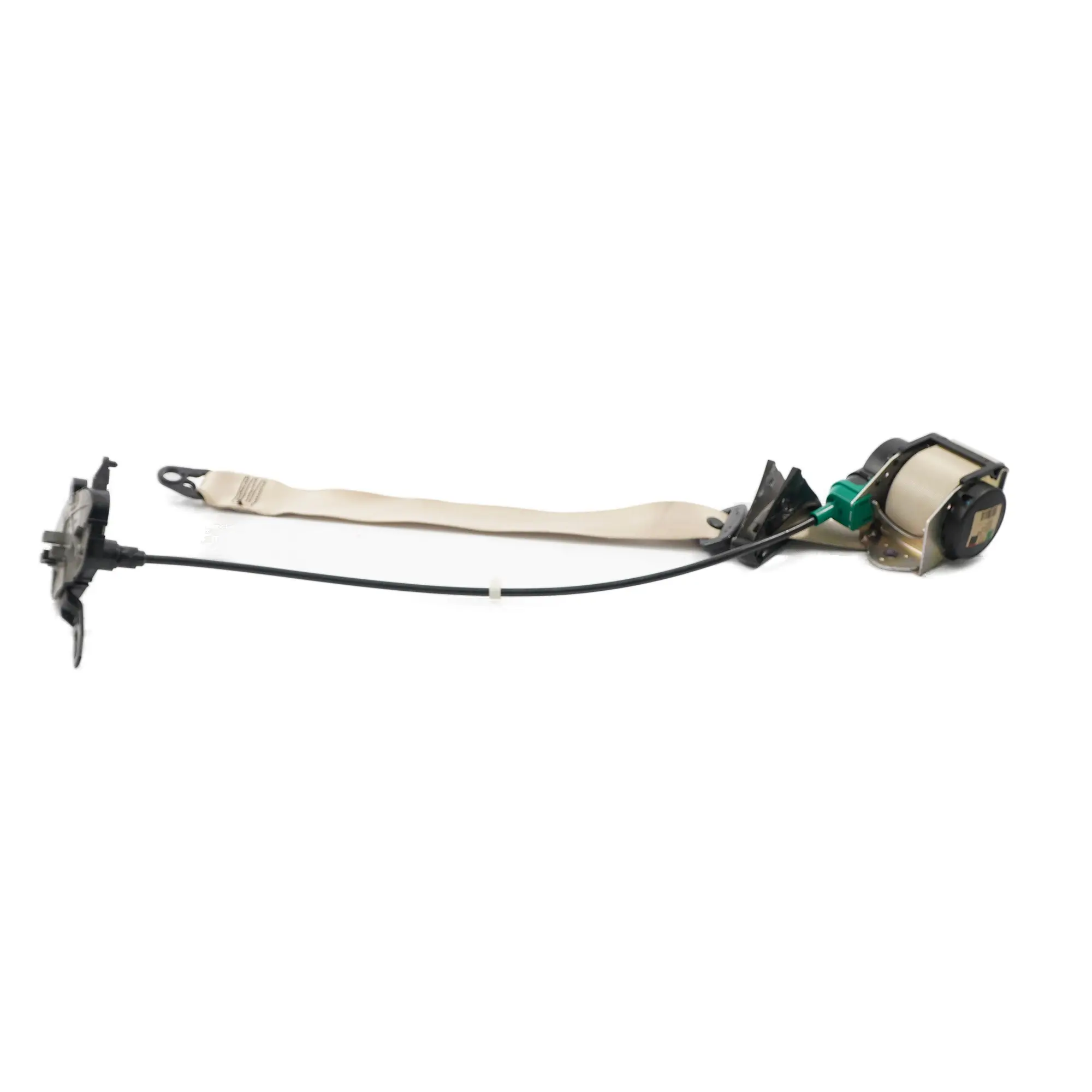 BMW E64 LCI Cinturón seguridad superior Cinturón delantero derecho Crema Beige
