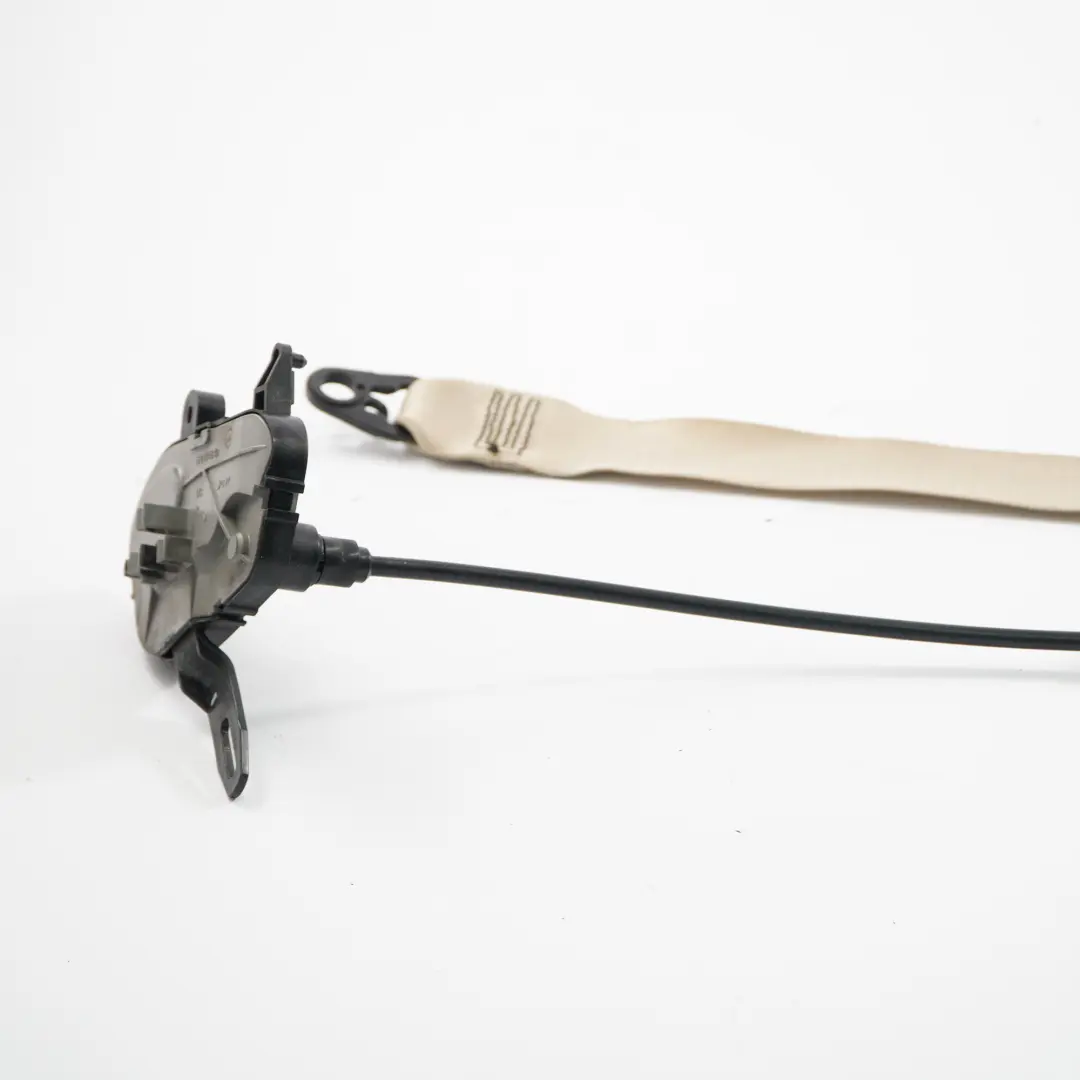 BMW E64 LCI Seat Belt Upper Safety Seatbelt Front Right O/S Cream Beige - SKU 9143254 - Part number 9143254