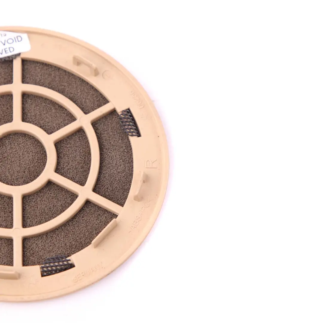 Loudspeaker Speaker Right O/S Biege to BMW E60 E61 LCI Cover with Part number 9143280 BMW E60 E61 LCI Cover Loudspeaker Speaker Right O/S Biege - SKU 9143280 - Part number 9143280