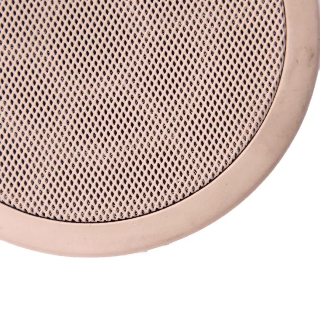 Loudspeaker Speaker Right O/S Cream Biege to BMW 5 E60 E61 LCI Cover with Part number 9143284 BMW 5 E60 E61 LCI Cover Loudspeaker Speaker Right O/S Cream Biege - SKU 9143284 - Part number 9143284