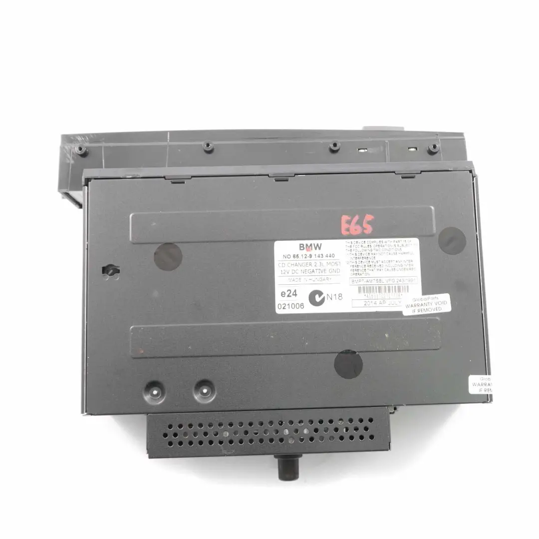 Zmieniarka Płyt CD BMW E65 E66 - SKU 9143440 - Numer Części 9143440