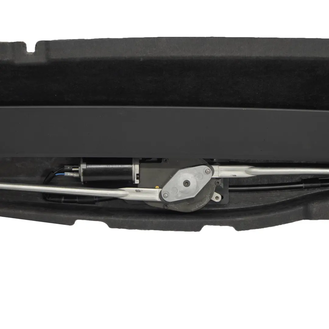 BMW E65 E66 Ventana Trasera Compartimiento Almacenamiento Estante Negro - SKU 9143454-1 - Número de pieza 9143454