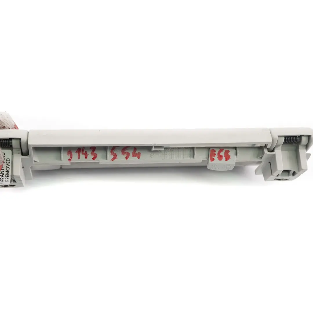 BMW 7 E65 E66 Handle Headlining Roof Front Rear Left Right N/O/S Steingrau Grey - SKU 9143554 - Part number 9143554