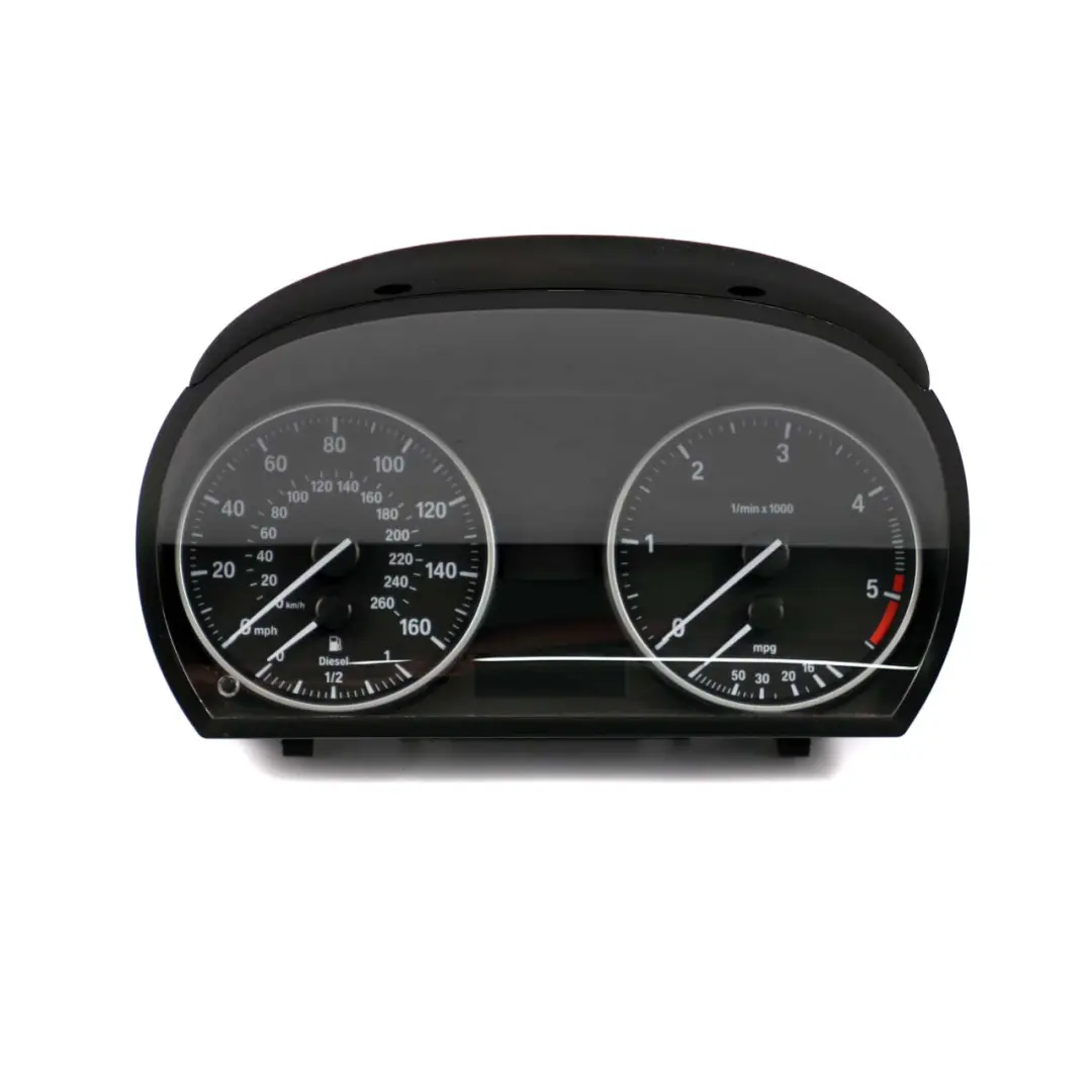 BMW 3 X1 E84 E90 E91 E92 Diesel Instrument Cluster Speedo Clocks Manual - SKU 9143822 - Part number 9143822