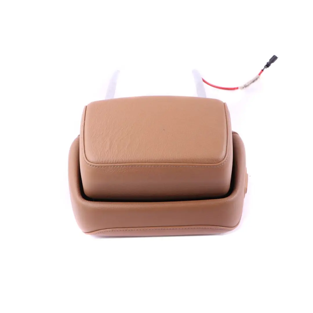 Front Seat Left Right N/O/S Headrest Leather Natural Brown to BMW 5 E60 E61 LCI with Part number 9143863 BMW 5 E60 E61 LCI Front Seat Left Right N/O/S Headrest Leather Natural Brown - SKU 9143863 - Part number 9143863