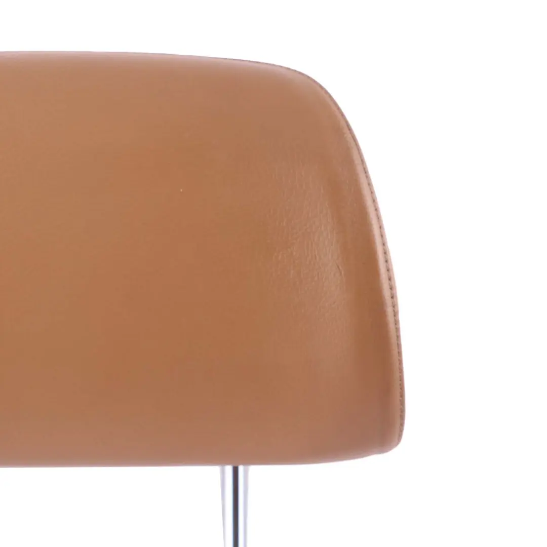 Front Seat Left Right N/O/S Headrest Leather Natural Brown to BMW 5 E60 E61 LCI with Part number 9143863 BMW 5 E60 E61 LCI Front Seat Left Right N/O/S Headrest Leather Natural Brown - SKU 9143863 - Part number 9143863