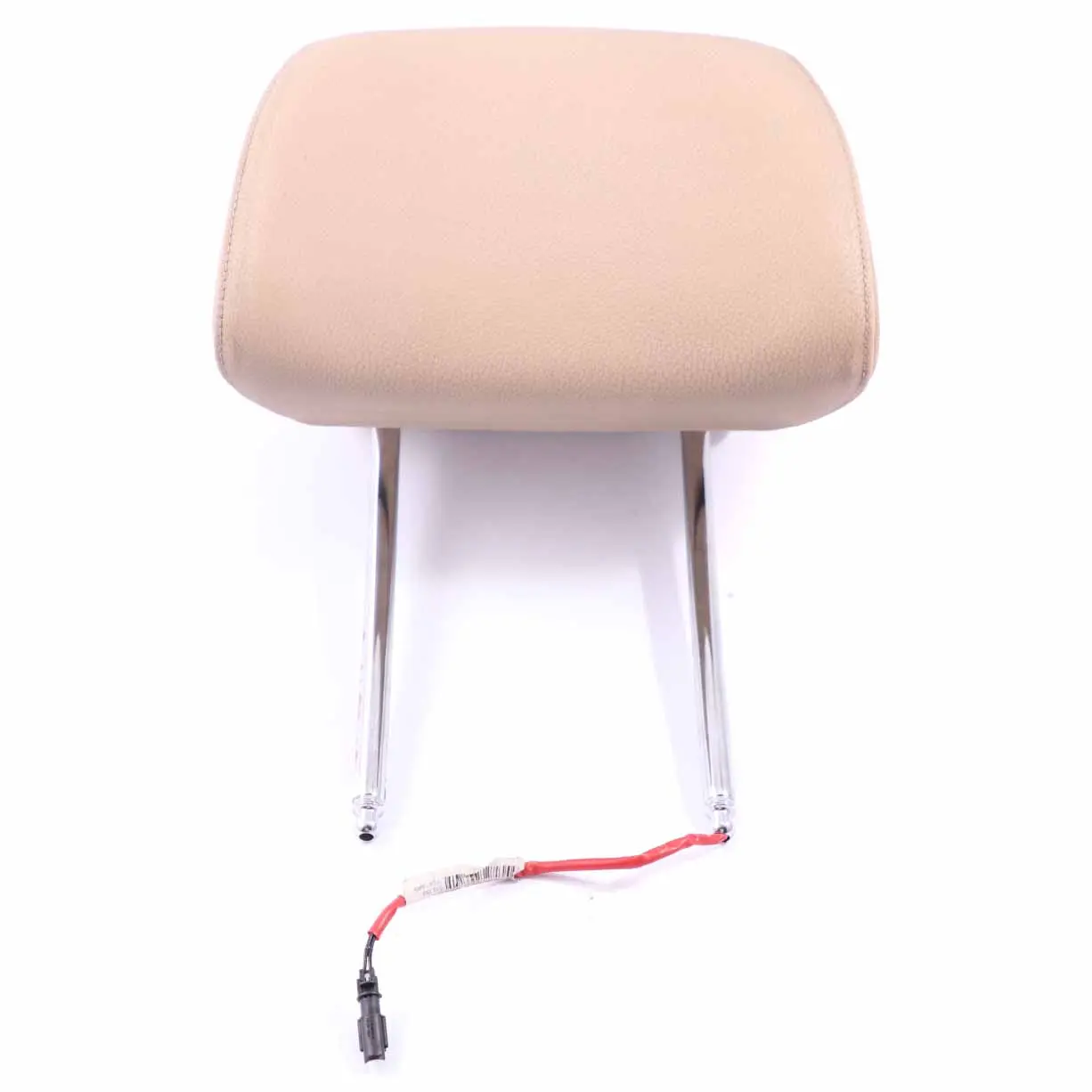 BMW E60 E61 LCI Reposacabezas Asiento Delantero Izquierda Derecha Cuero Beige