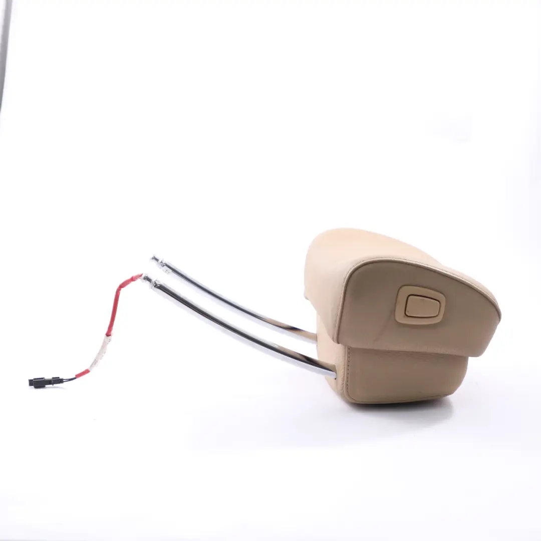 Appui-tête de siège avant BMW E60 E61 LCI Gauche Droite Appui-tête Cuir Beige pour à propos du numéro de pièce 9143879 Appui-tête de siège avant BMW E60 E61 LCI Gauche Droite Appui-tête Cuir Beige - SKU 9143879 - Numéro de pièce 9143879